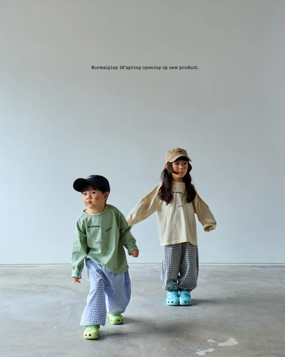 Rodi Check Pants 舒適格紋燈籠褲