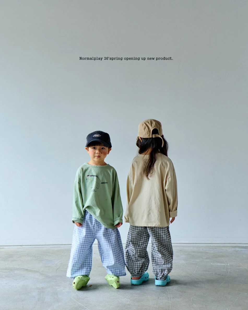 Rodi Check Pants 舒適格紋燈籠褲
