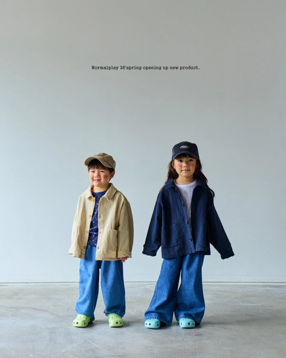 Soboru Jacket 春季寬螺紋純棉外套