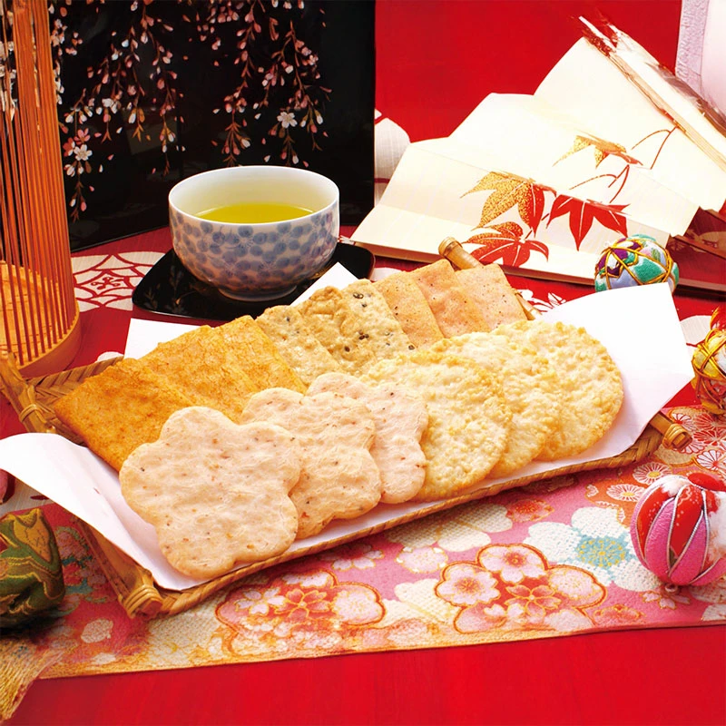 日本金澤兼六之華綜合煎餅禮盒 (中)
