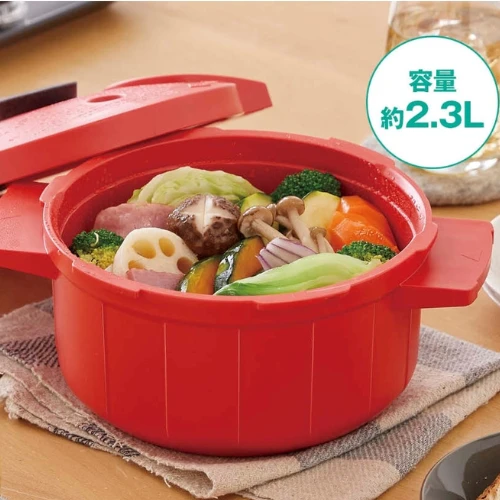 日本製 極味 免開火微波壓力鍋 2.3L