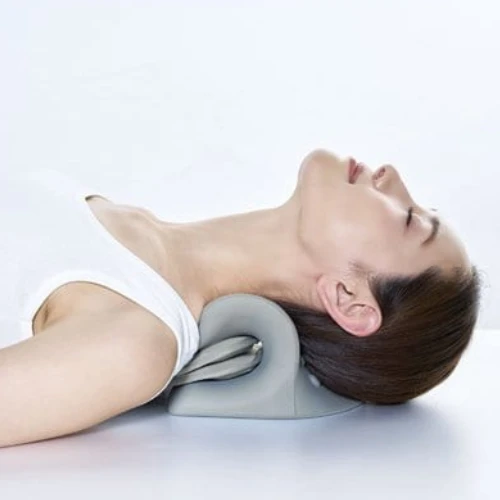 日本 Air Neck 氣壓式頸部伸展器（免充電/可調高度）
