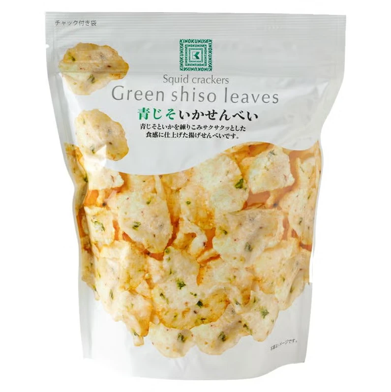 紀ノ國屋 KINOKUNIYA 超唰嘴零食系列｜辣油蝦仙貝／青紫蘇魷魚仙貝（任選3）