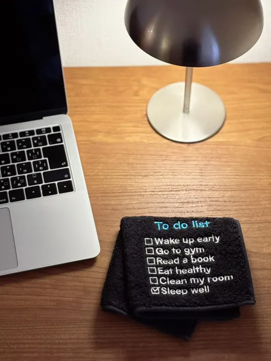 【3條優惠】TOWELIST 今治純棉刺繡 To Do List 正向提醒毛巾