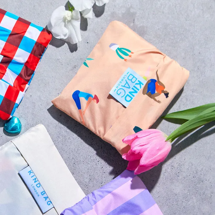 英國 KIND BAG 100%寶特瓶再生材製成環保購物袋