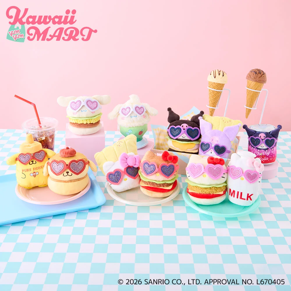 三麗鷗 Kawaii YumYum MART 美式餐廳系列