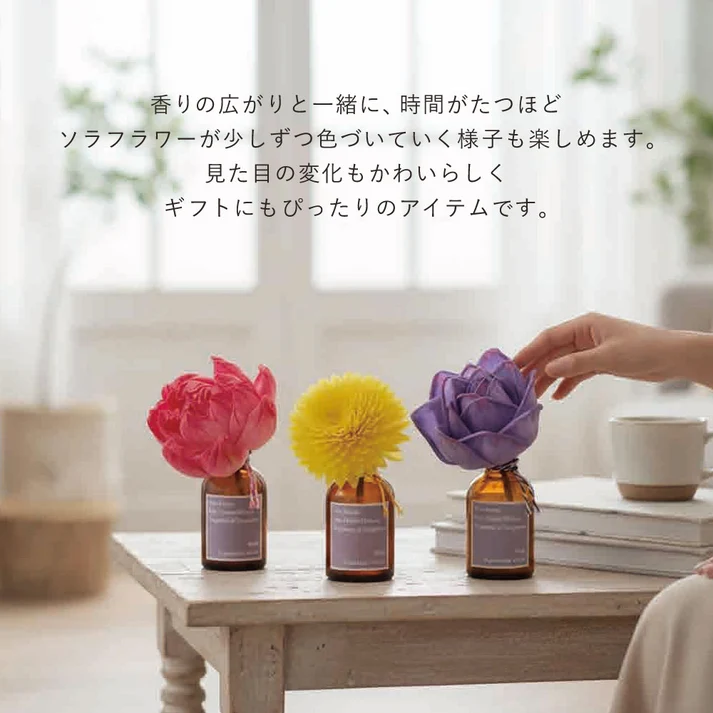 日本 SOLA Palette 索拉花漸層擴香