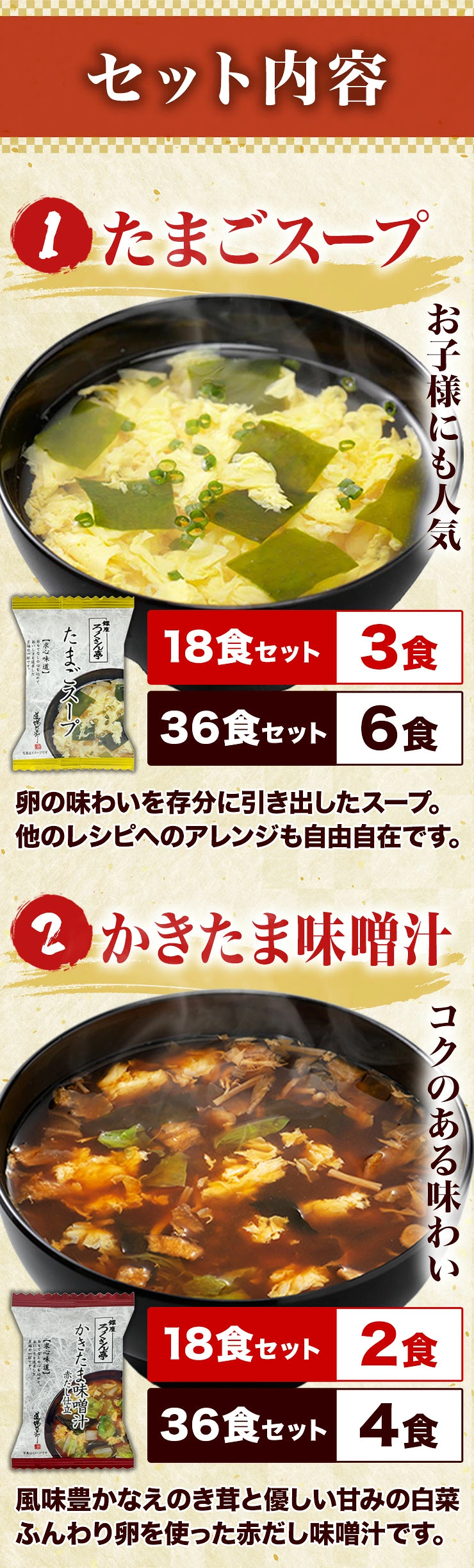 蛋花湯與蛋花味噌湯口味介紹