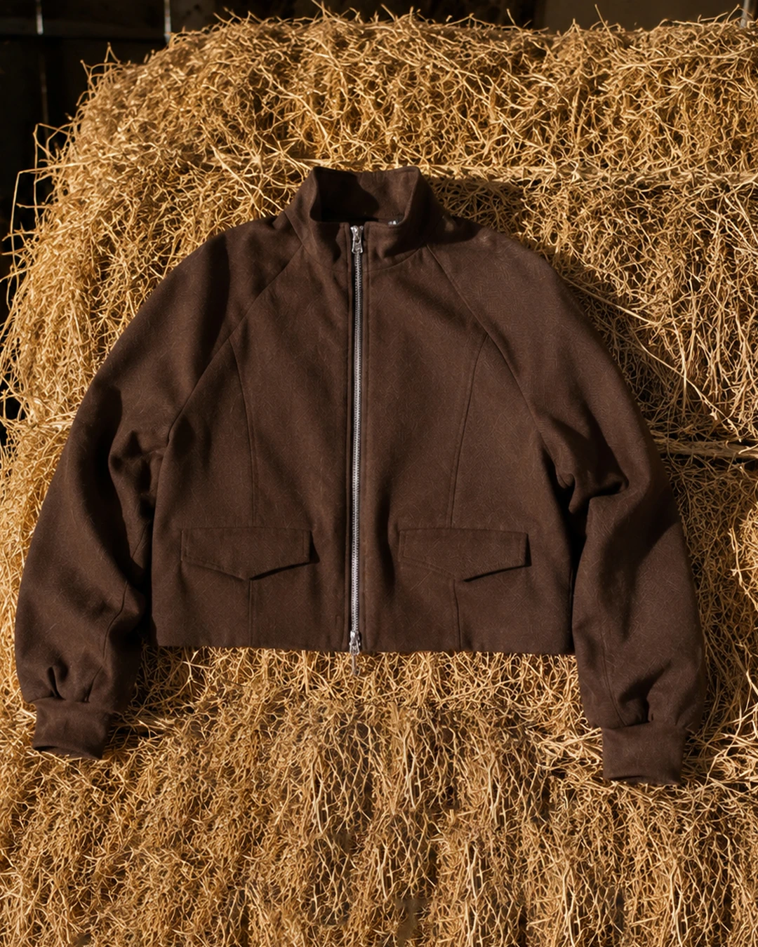 Aero Batwing Cropped Jacket