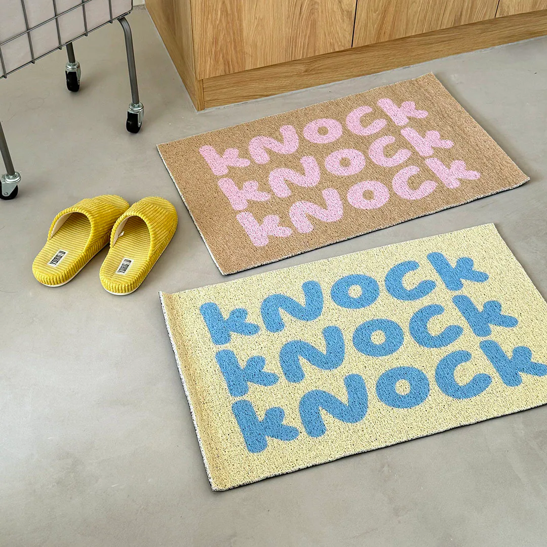 Knock Knock 絲圈地墊