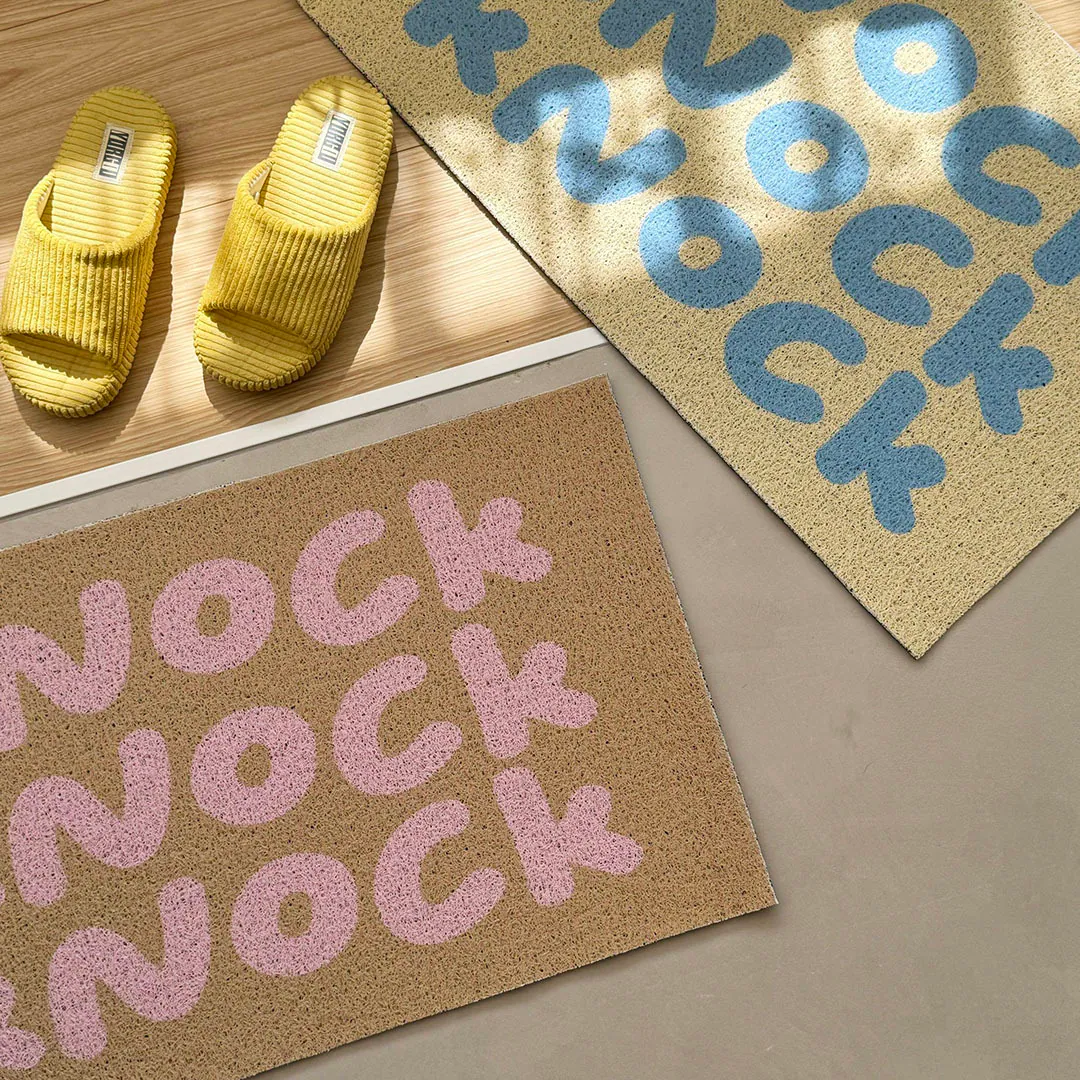 Knock Knock 絲圈地墊