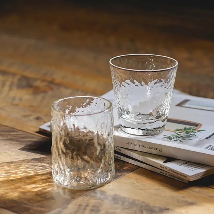 日式錘目紋玻璃杯