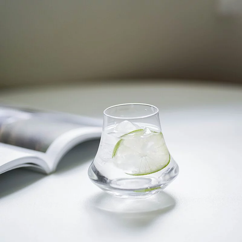 小山形玻璃杯