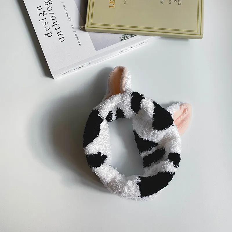 貓貓耳居家洗臉髮帶