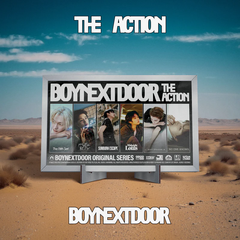 [美通親簽] BOYNEXTDOOR 迷五 [The Action]