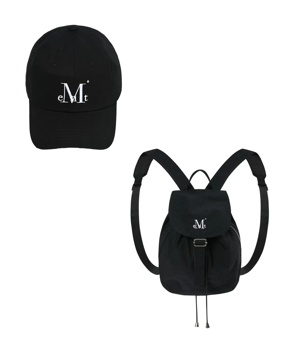 MUCENT Ball Cap + Mini Backpack 招牌棒球帽＋霧色迷你後背包 套組
