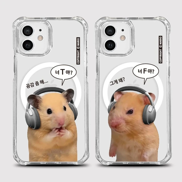 8TONTRUCK MagSafe手機殼（倉鼠、猴子）