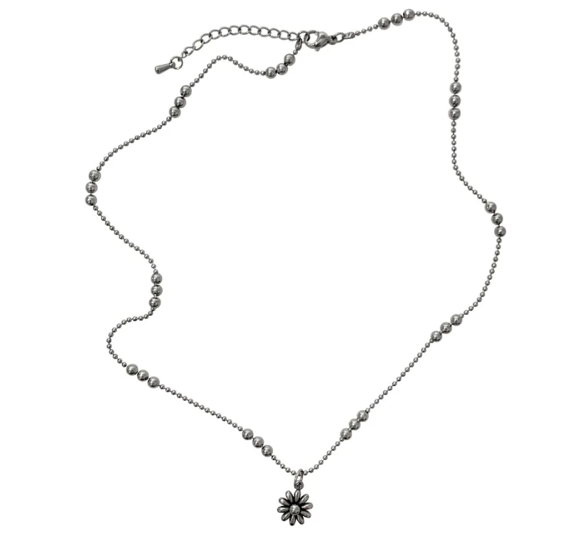 【OFUSE】flower ball necklace 項鍊
