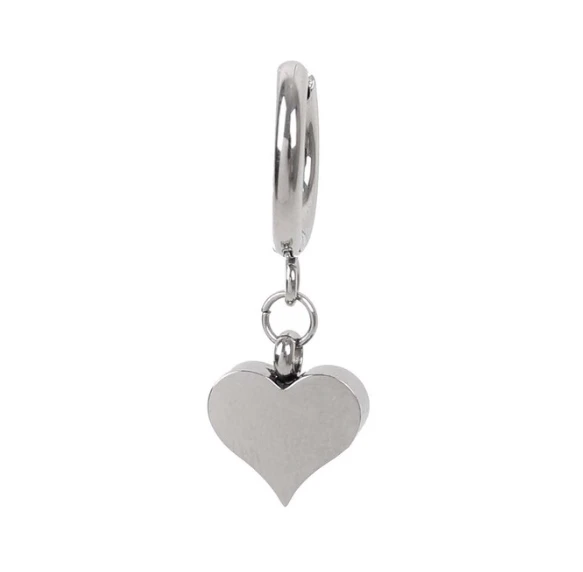 【OFUSE】heart ring piercing 耳環 單個