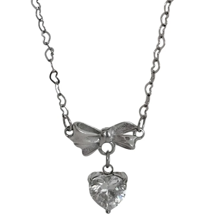 【OFUSE】24 winter - cubic heart necklace 項鍊