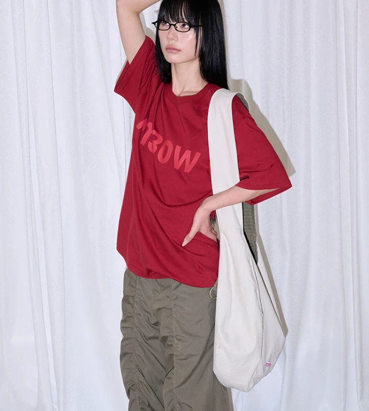 【itzavibe】 REVERSIBLE STRIPE BAG 雙面兩用包