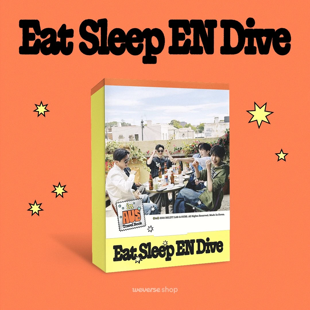 ENHYPEN <Eat Sleep EN Dive in AUS> 旅遊書