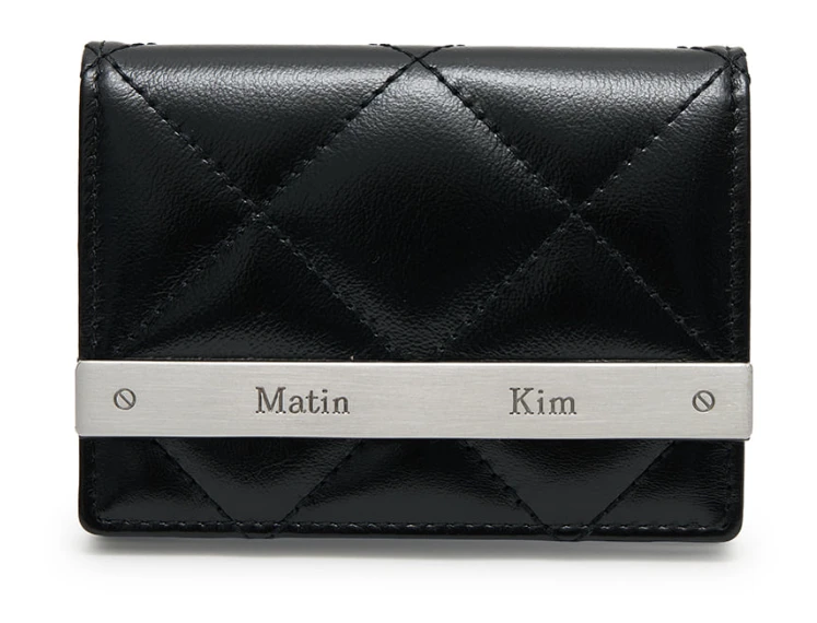 【Marin kim】PUFF QUILT WALLET