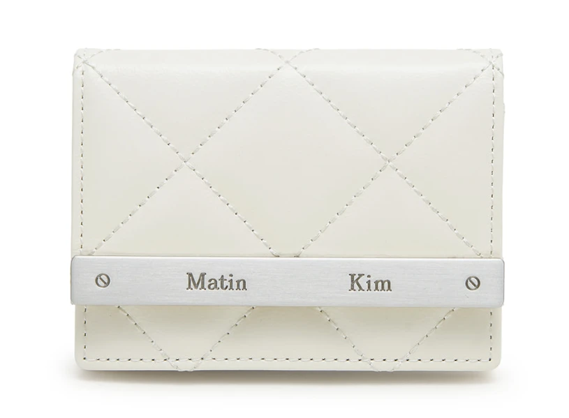 【Marin kim】PUFF QUILT WALLET