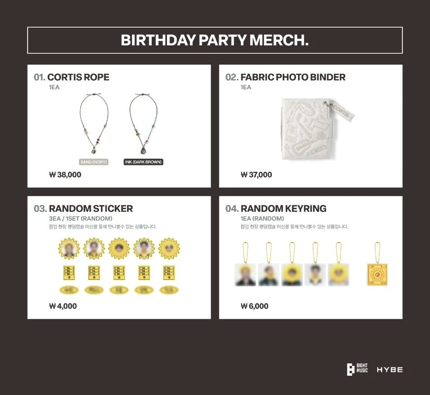 (線下快閃)CORTIS PUT YOUR PHONE DOWN BIRTHDAY PARTY