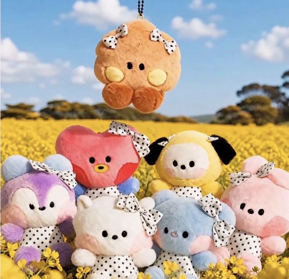 BTS 《BT21》 點點蝴蝶結娃娃