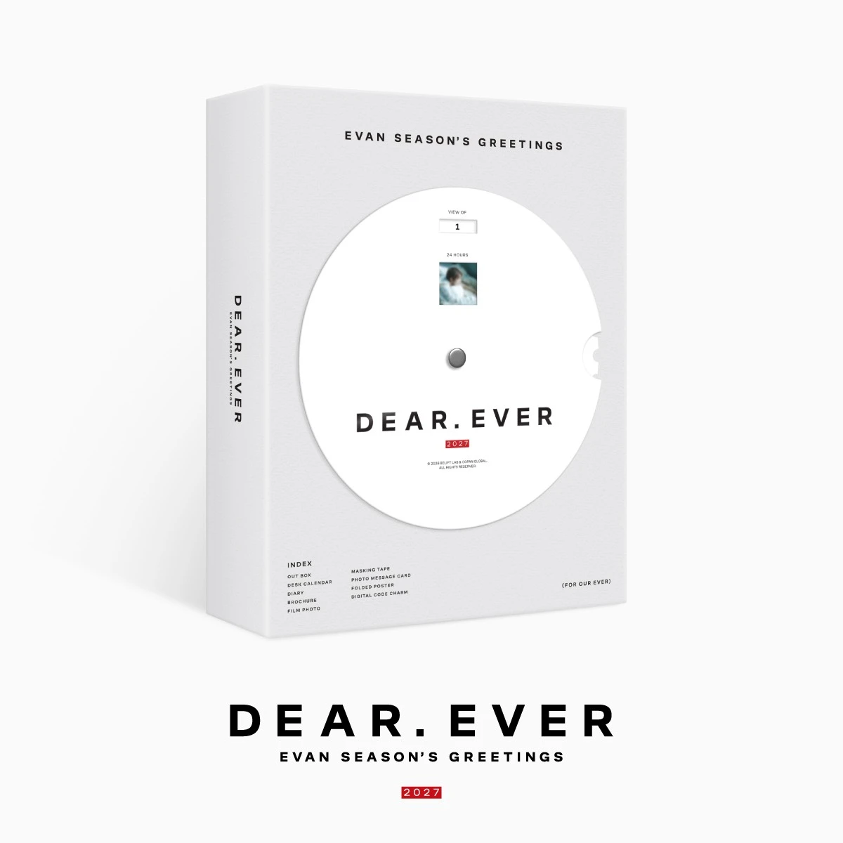 2027 EVAN SEASON'S GREETINGS <DEAR.EVAN>