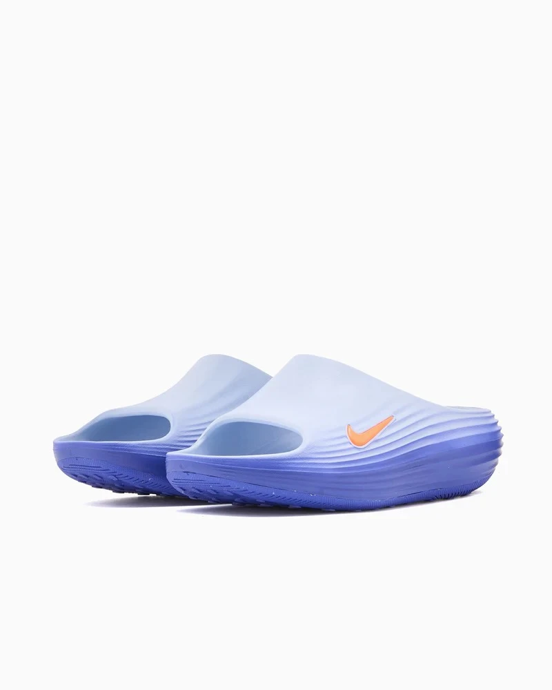 Nike ReactX Rejuven8 漸層藍 恢復防水拖鞋 HV4479-405