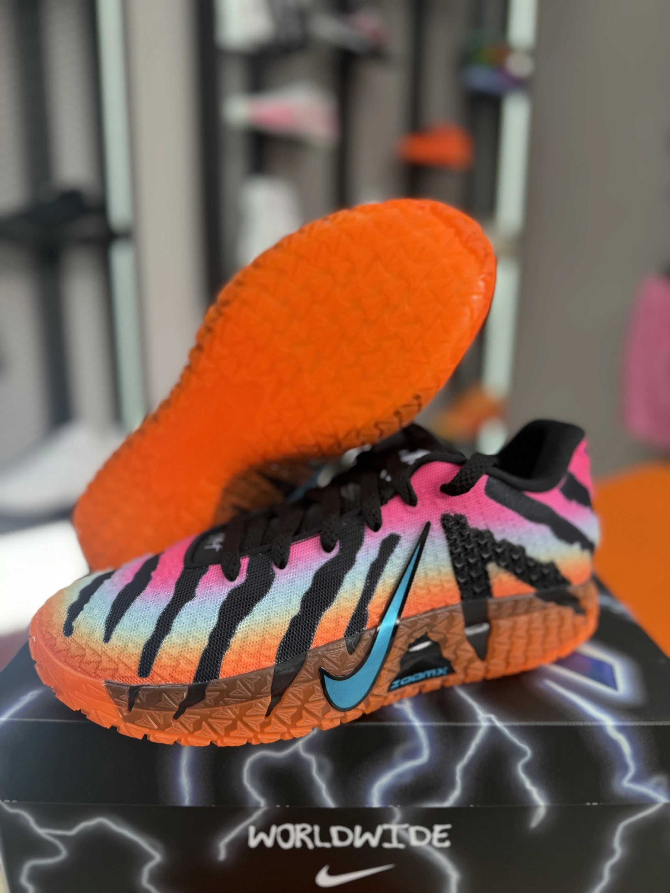 NIKE JA 3 李小龍黃 侏羅紀 熱帶魚橘
