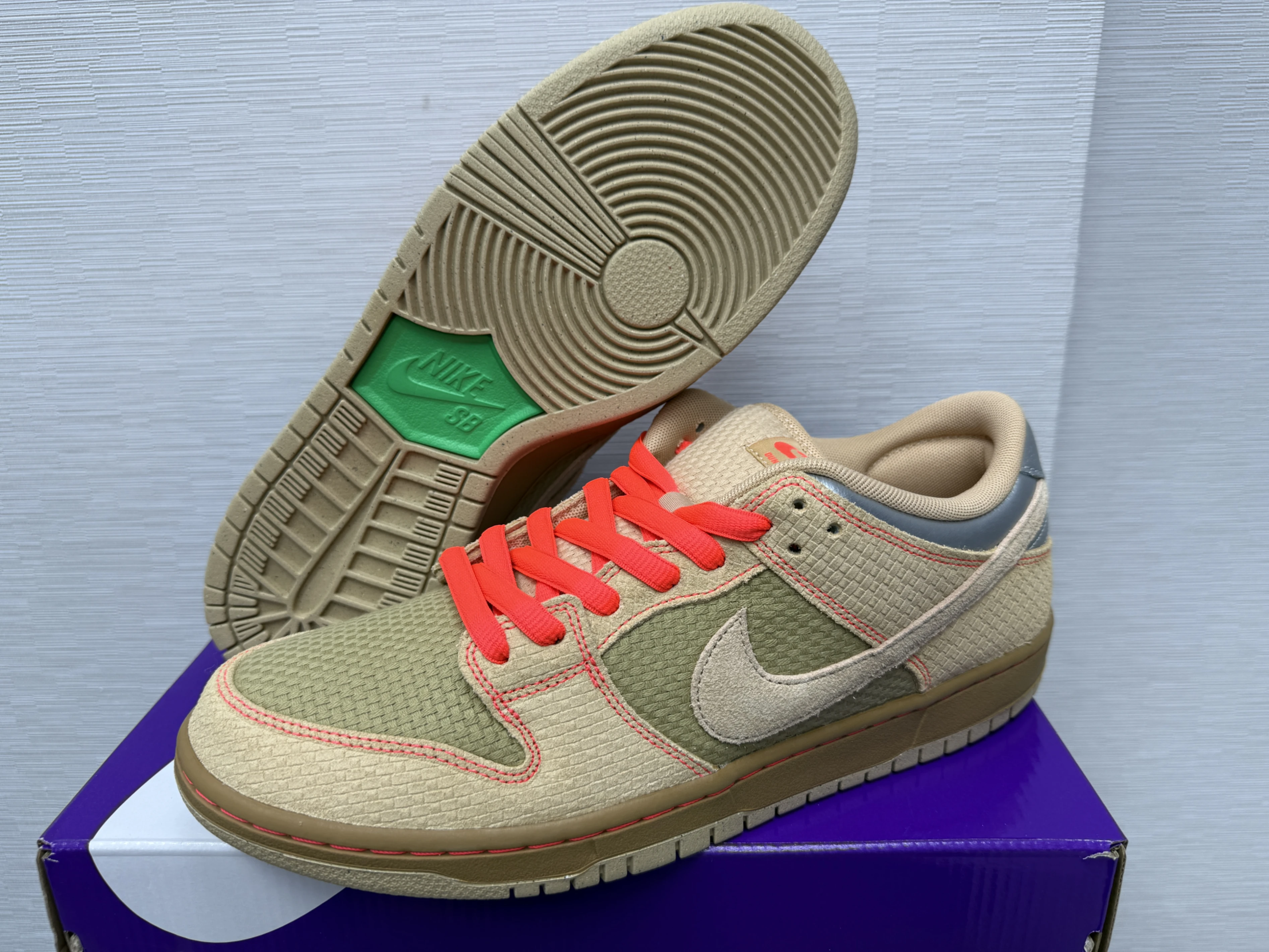Nike SB Dunk Low 青木瓜 豹紋 黃綠