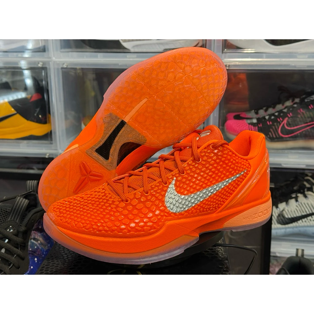 NIKE Kobe 6 Protro GS Total Orange暴力橙 3D眼鏡