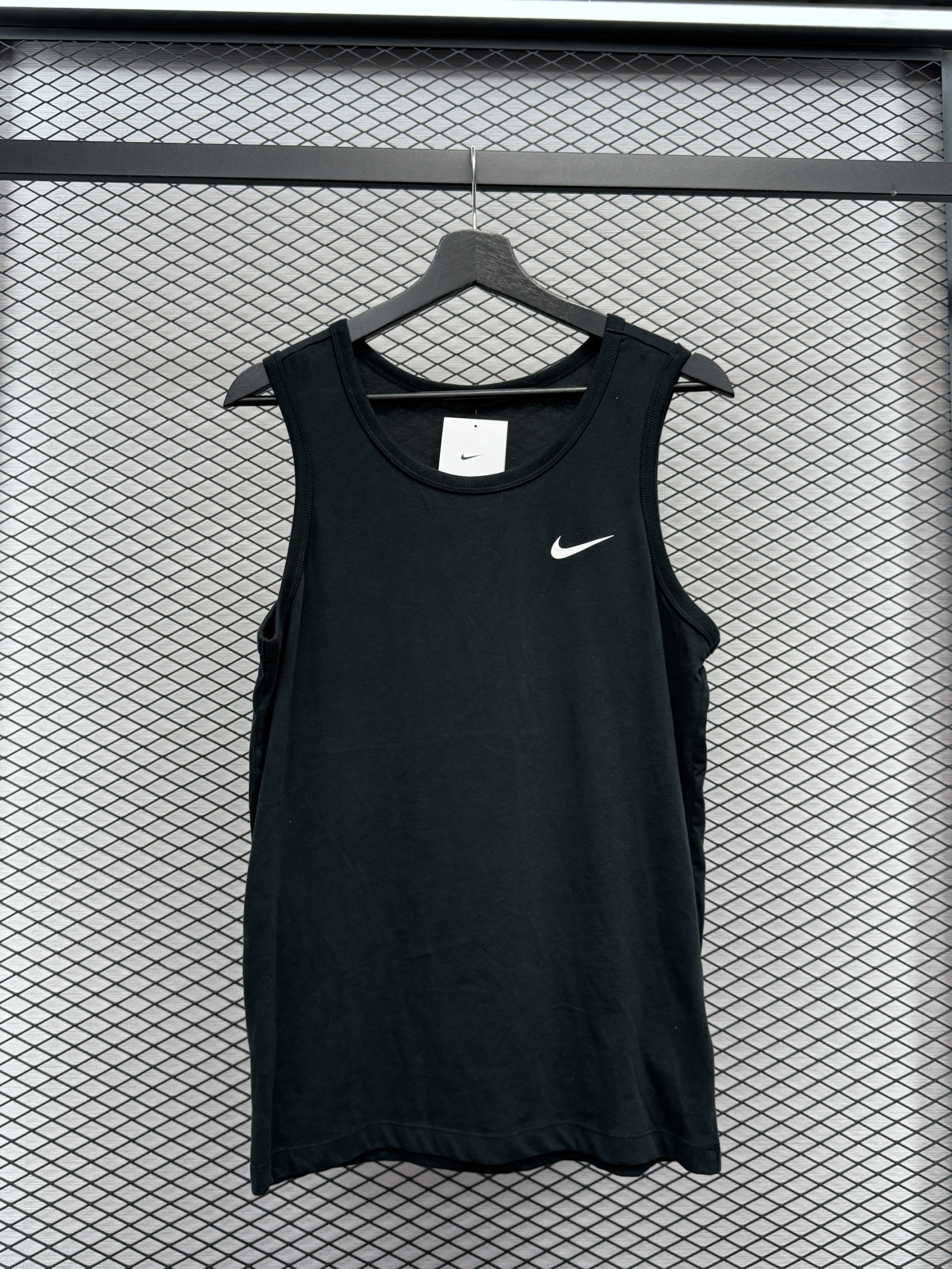 Nike Nsw Logo Tank 背心 黑 白 小logo