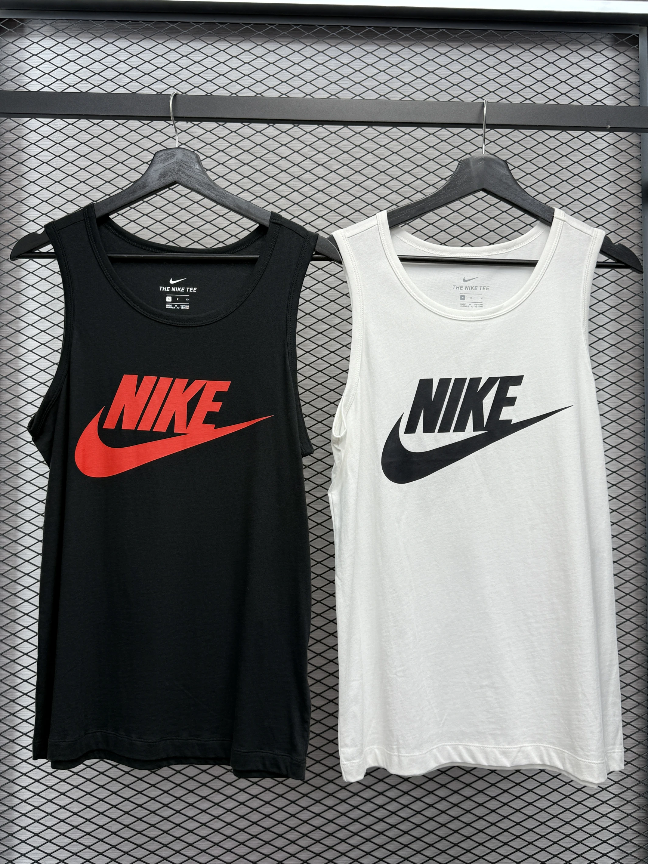Nike Nsw Logo Tank 背心 黑 白 小logo