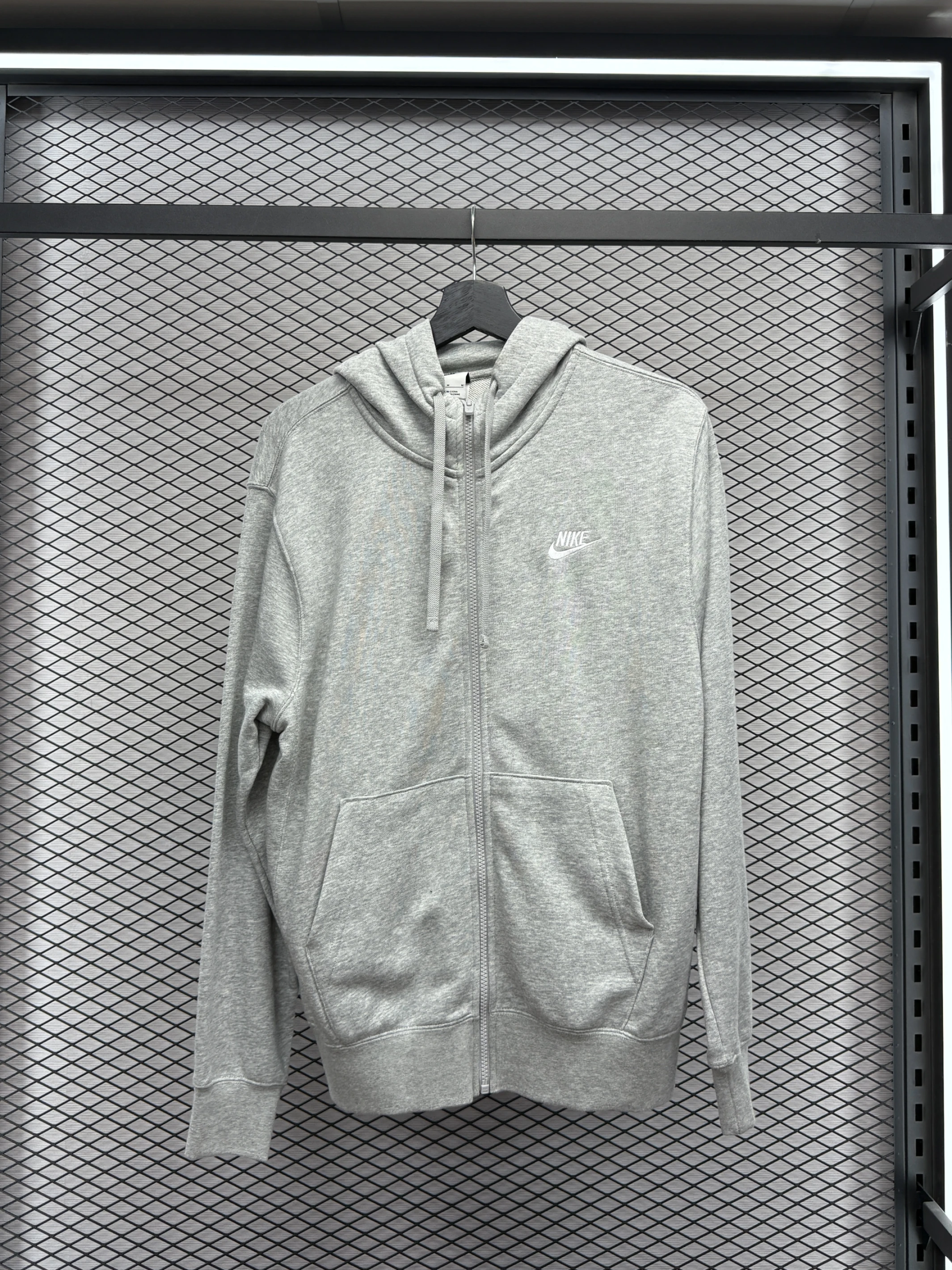Nike Nsw Club Hoodie FZ FT 外套灰 BV2649-063