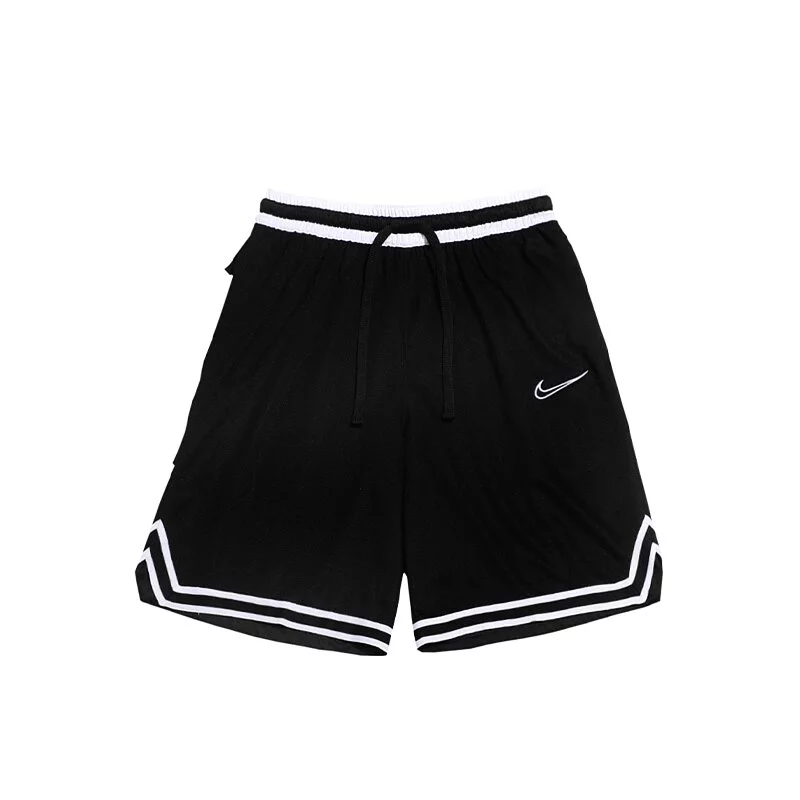 Nike Dri-FIT DNA 籃球短褲 側邊有拉鍊 黑 白 深藍