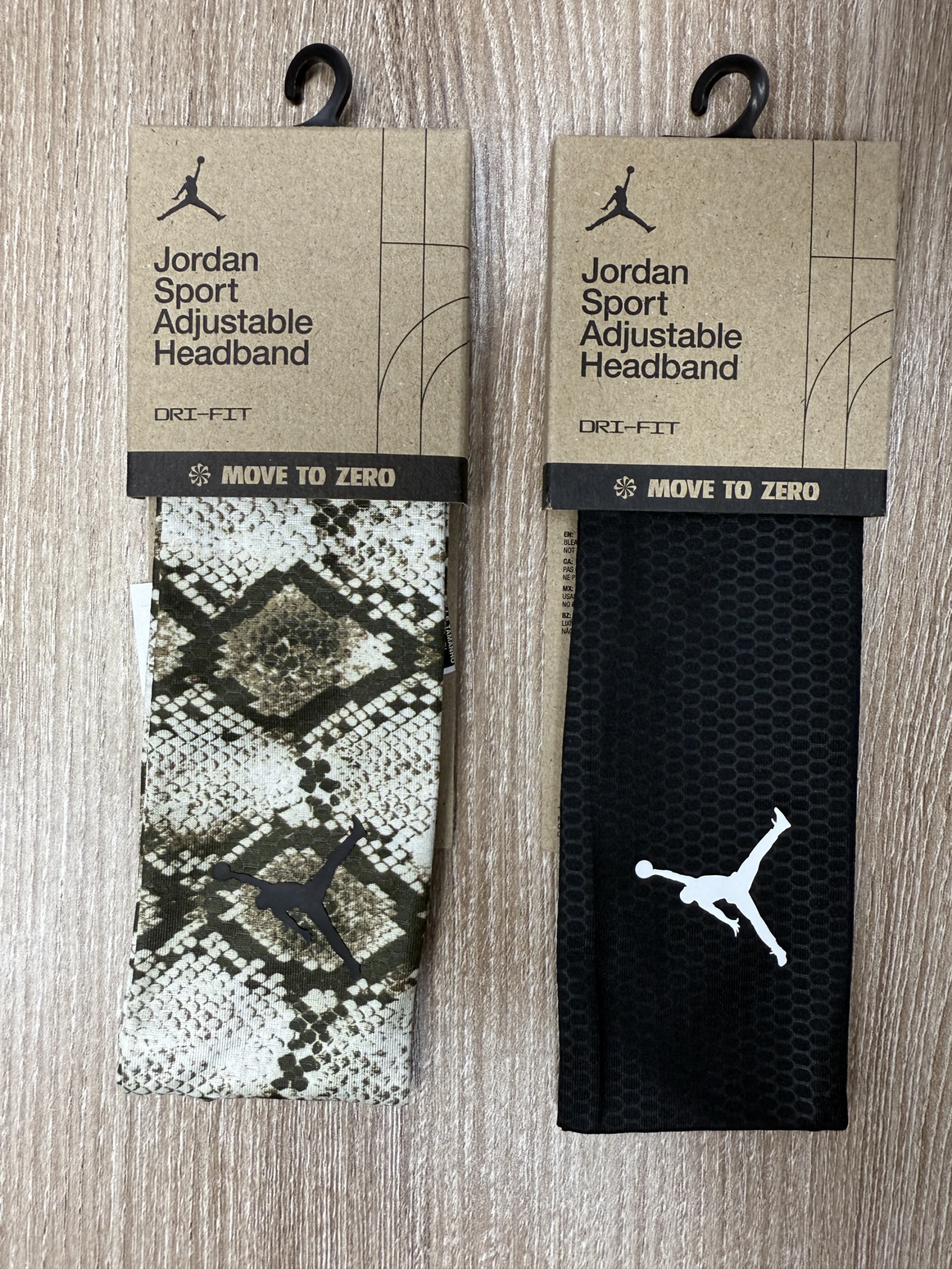 Nike Jordan Performance Sport Dri-FIT Adjustable Headband 蛇紋