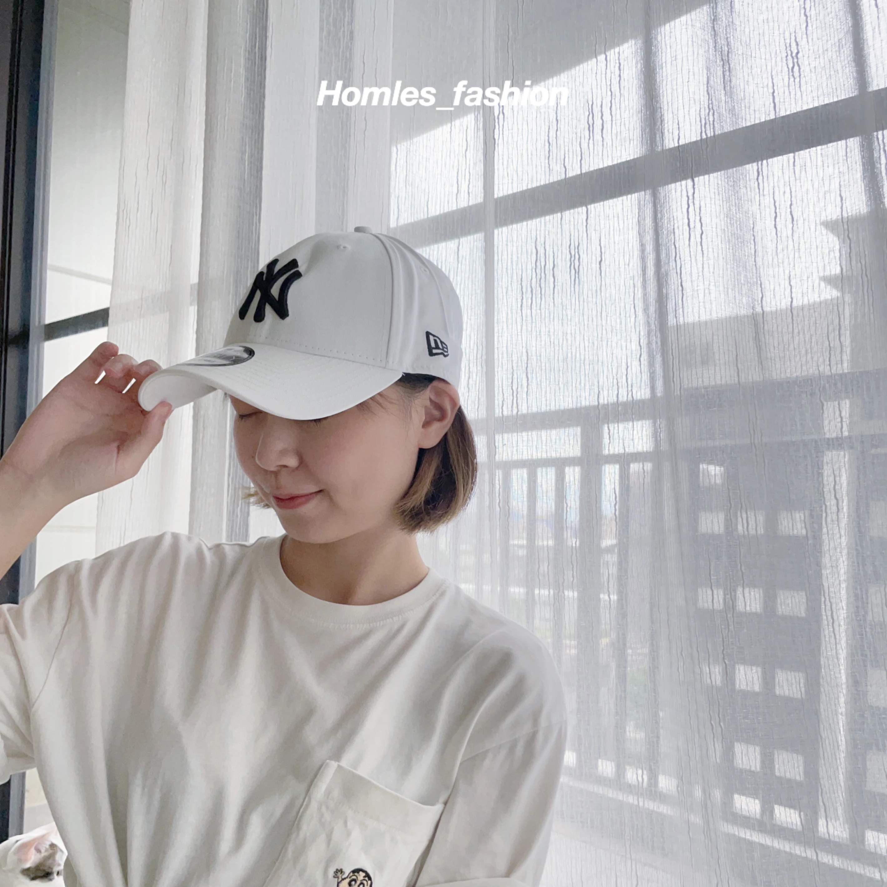 [Holmes]NEW ERA 9 FORTY NY 刺繡 老帽 三色 黑 灰 白