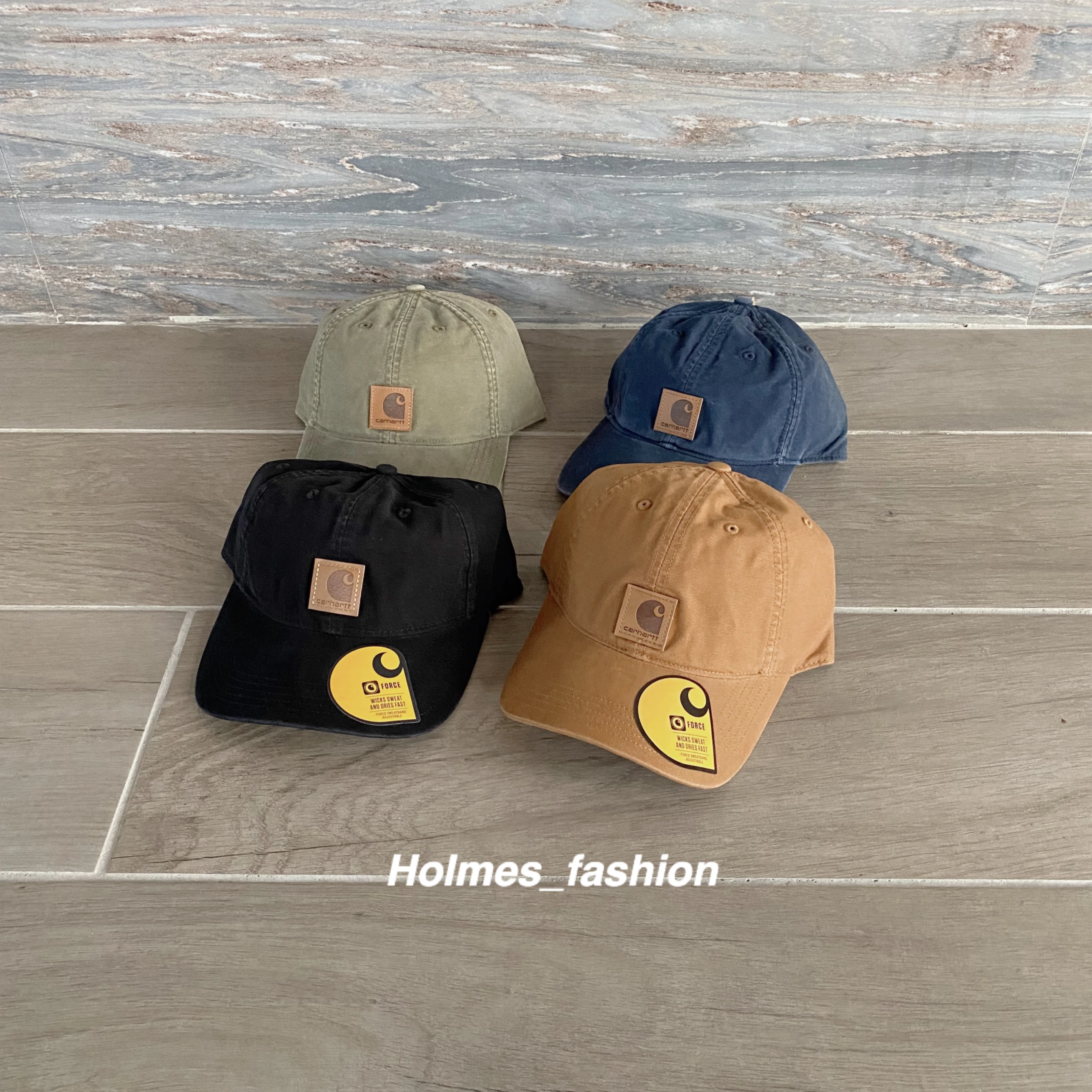 [Holmes]Carhartt 老帽 經典帽 水洗老帽  復古 魔鬼氈 卡哈 刷舊 刺繡 工裝 古著