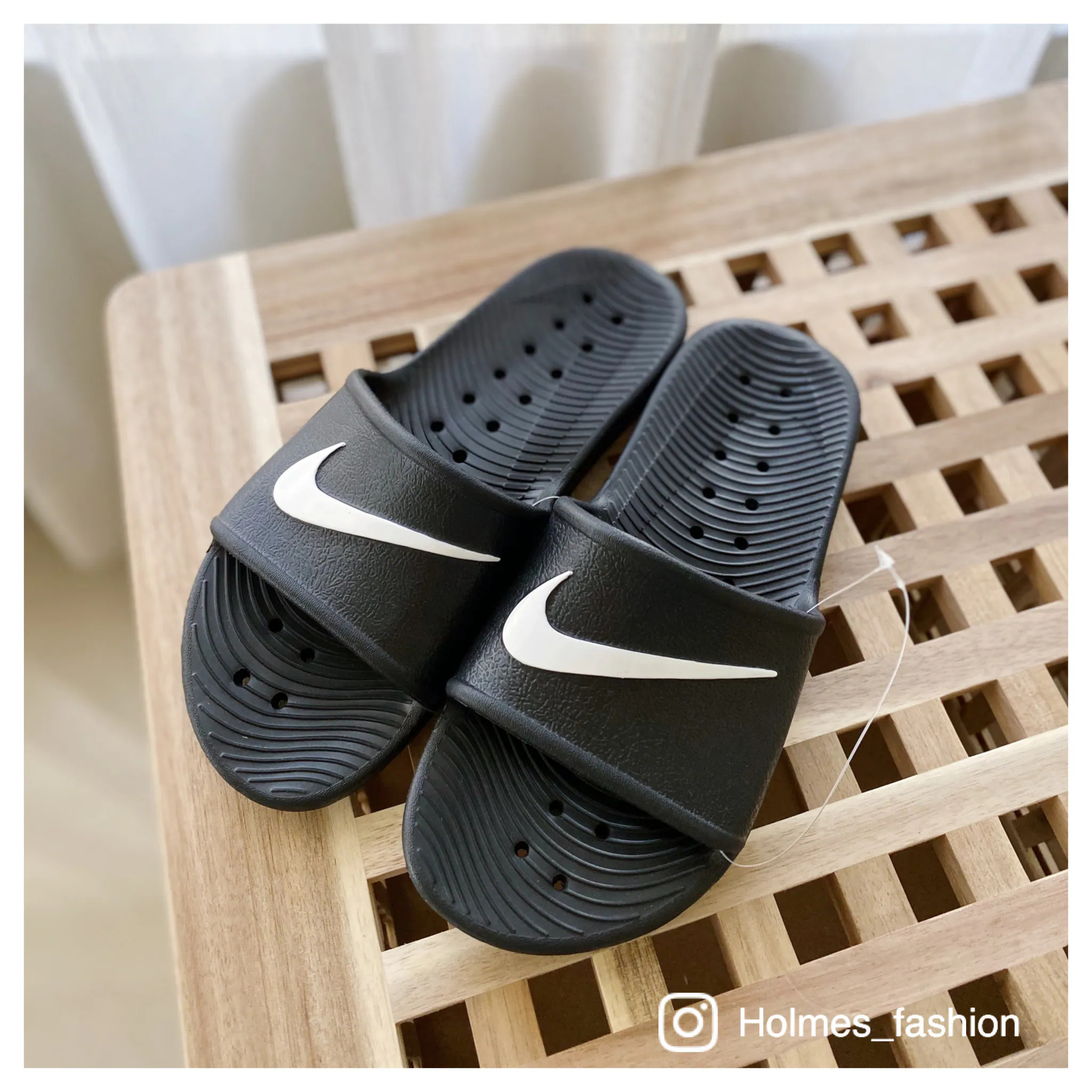 [Holmes]NIKE KAWA SHOWER 防水拖鞋 黑白 832655 001/832528 001