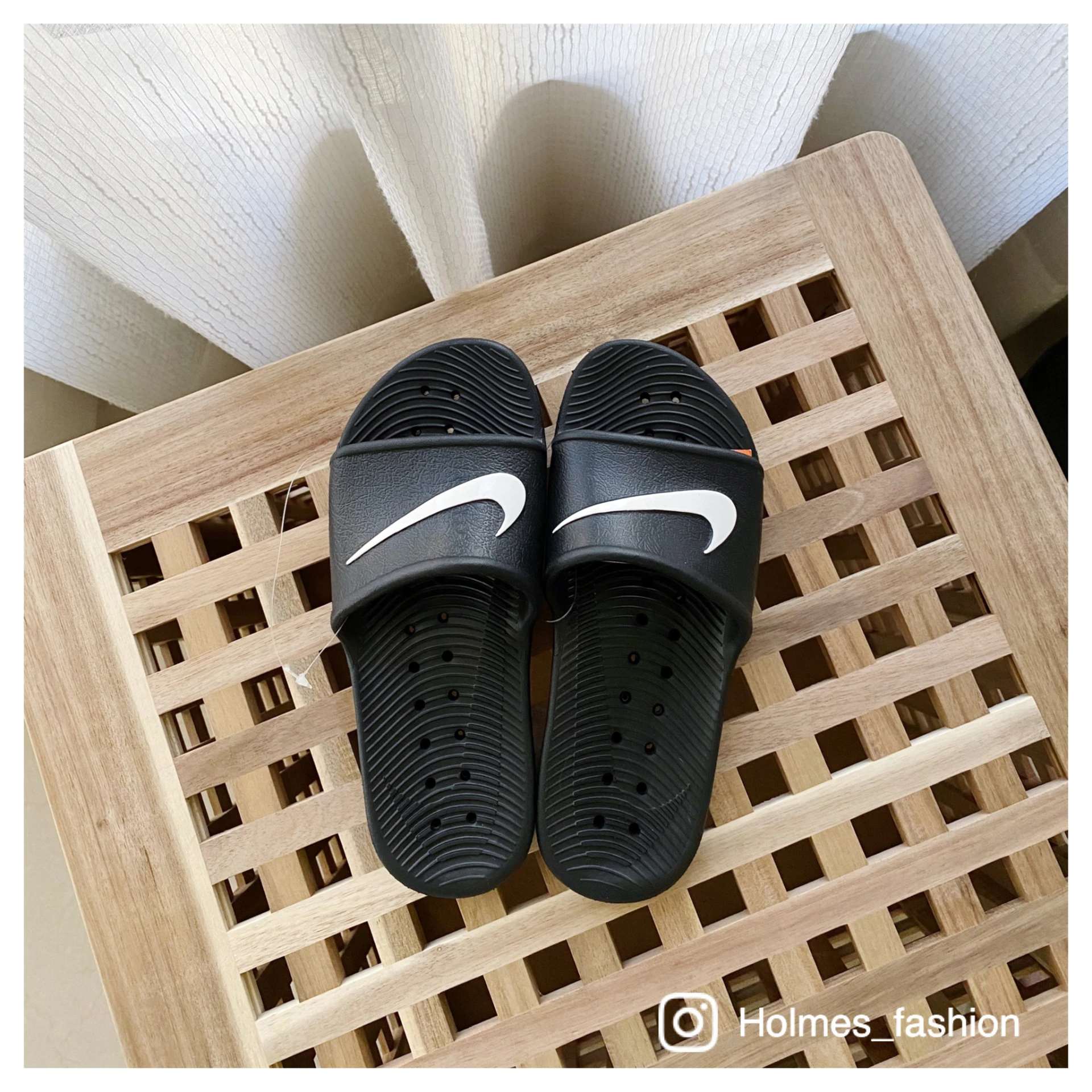 [Holmes]NIKE KAWA SHOWER 防水拖鞋 黑白 832655 001/832528 001