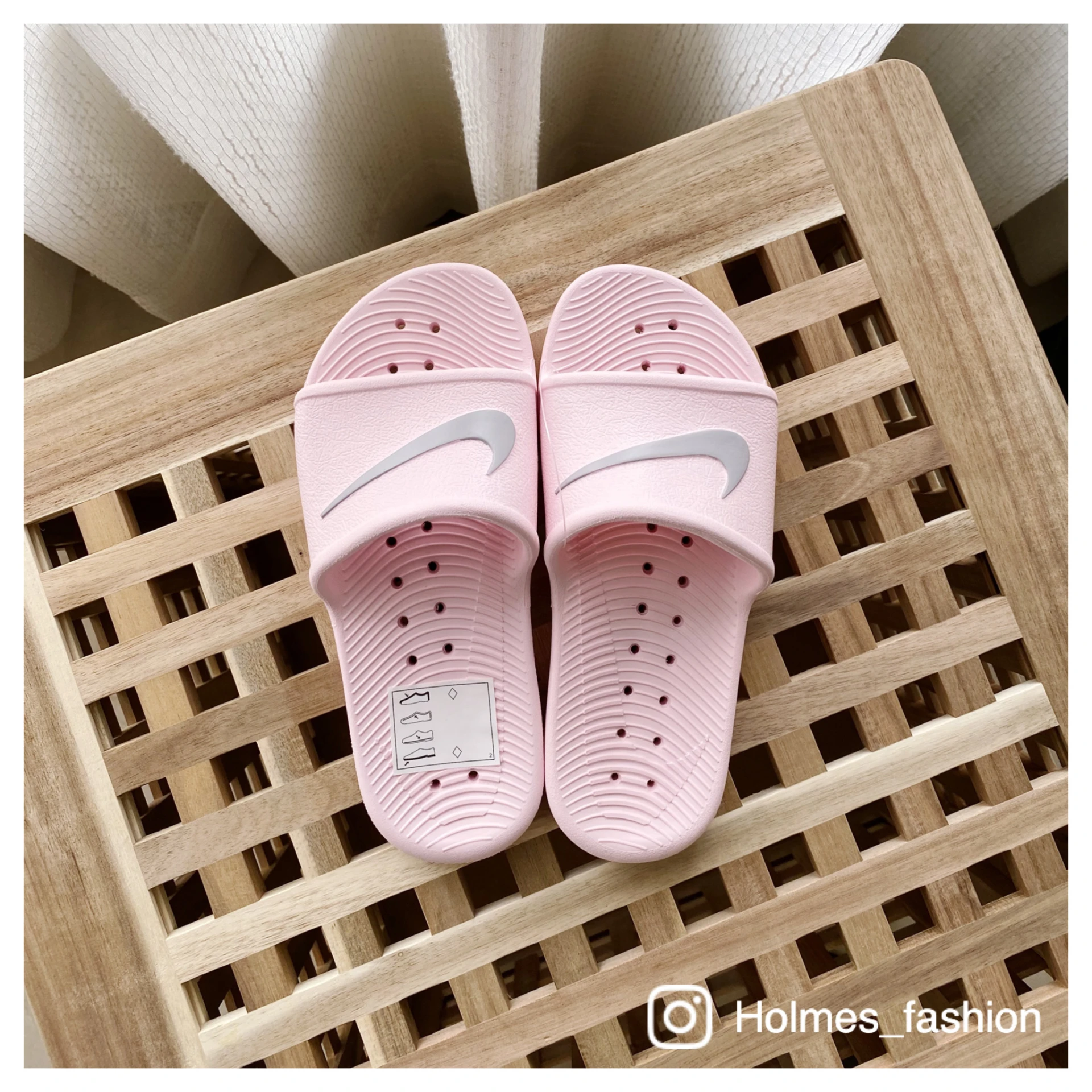 [Holmes]NIKE KAWA SHOWER 防水拖鞋 粉832655-601