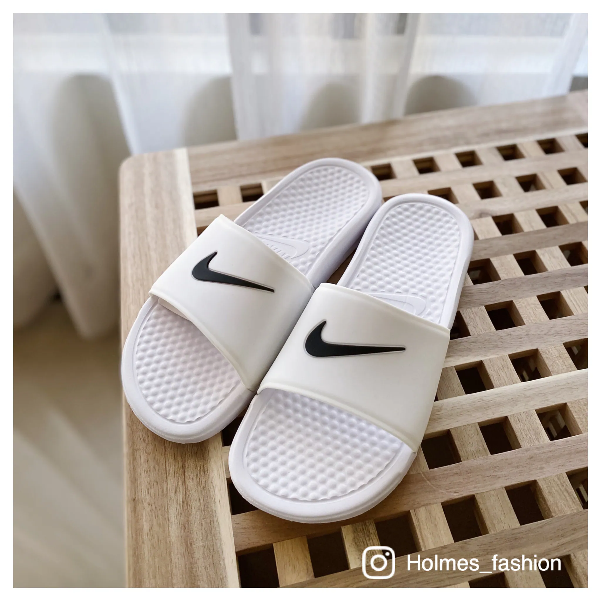 [Holmes]NIKE 拖鞋 一般底 防水面 (非海綿) 819703-100