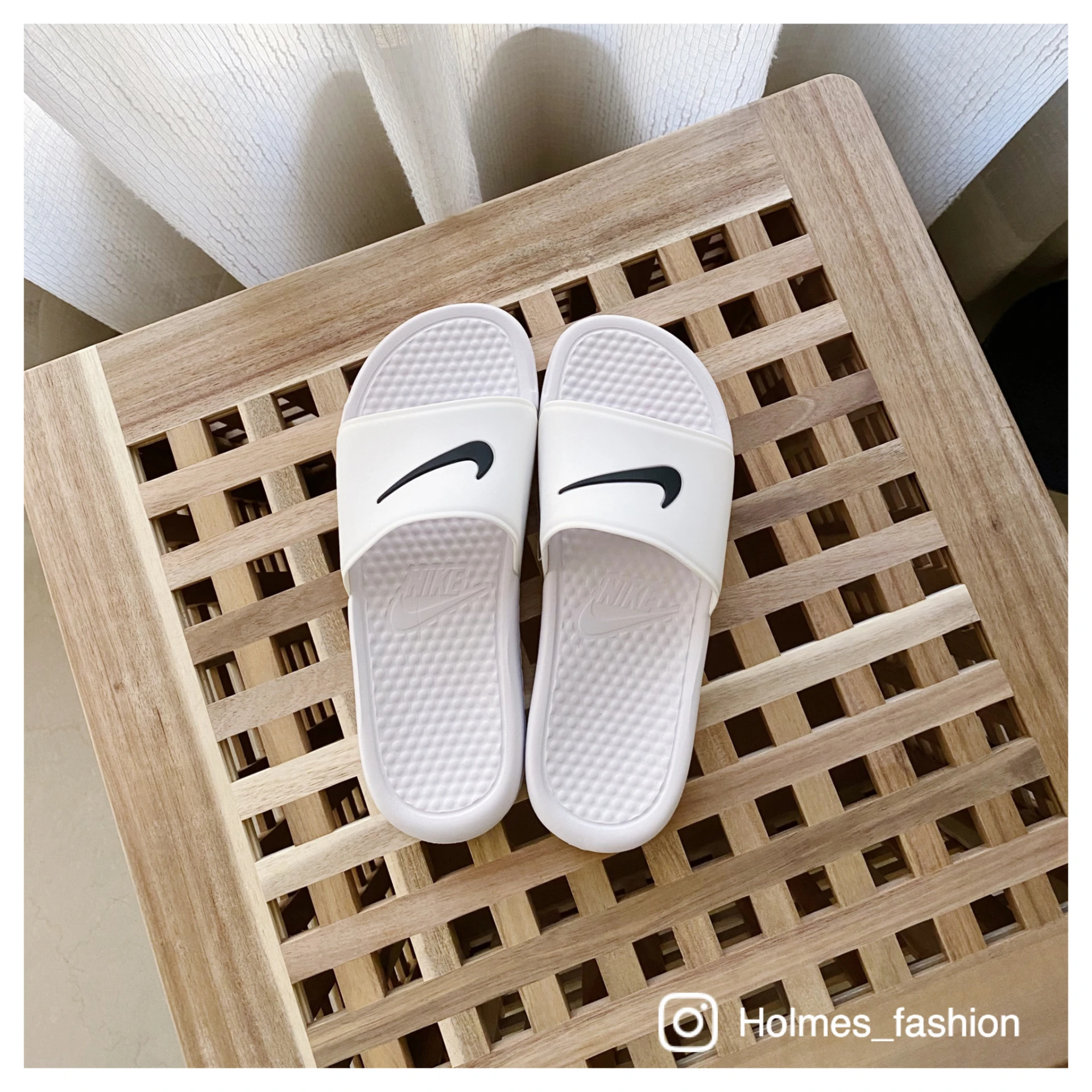 [Holmes]NIKE 拖鞋 一般底 防水面 (非海綿) 819703-100