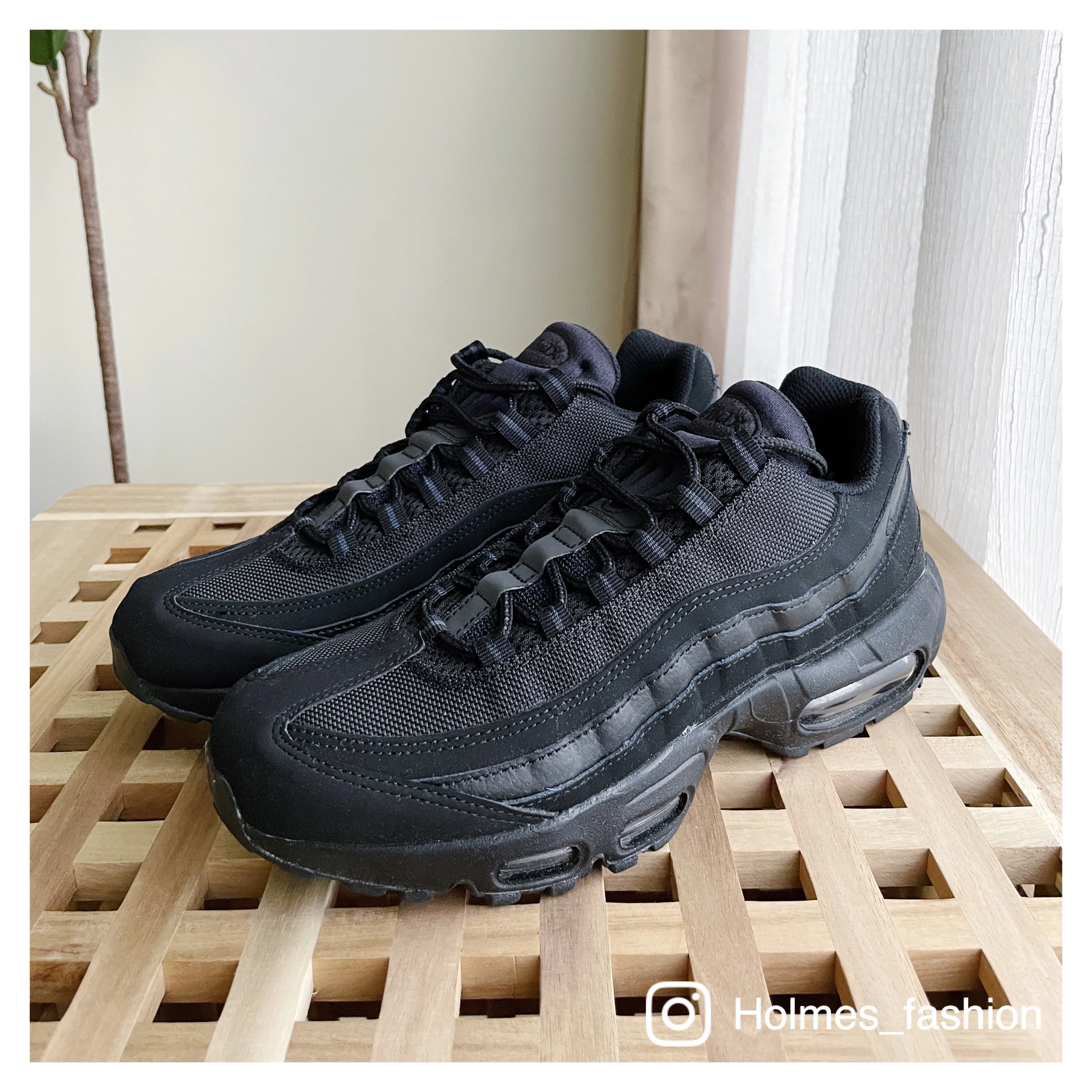 [Holmes]NIKE AIR MAX 95 全黑 609048 092 黑魂