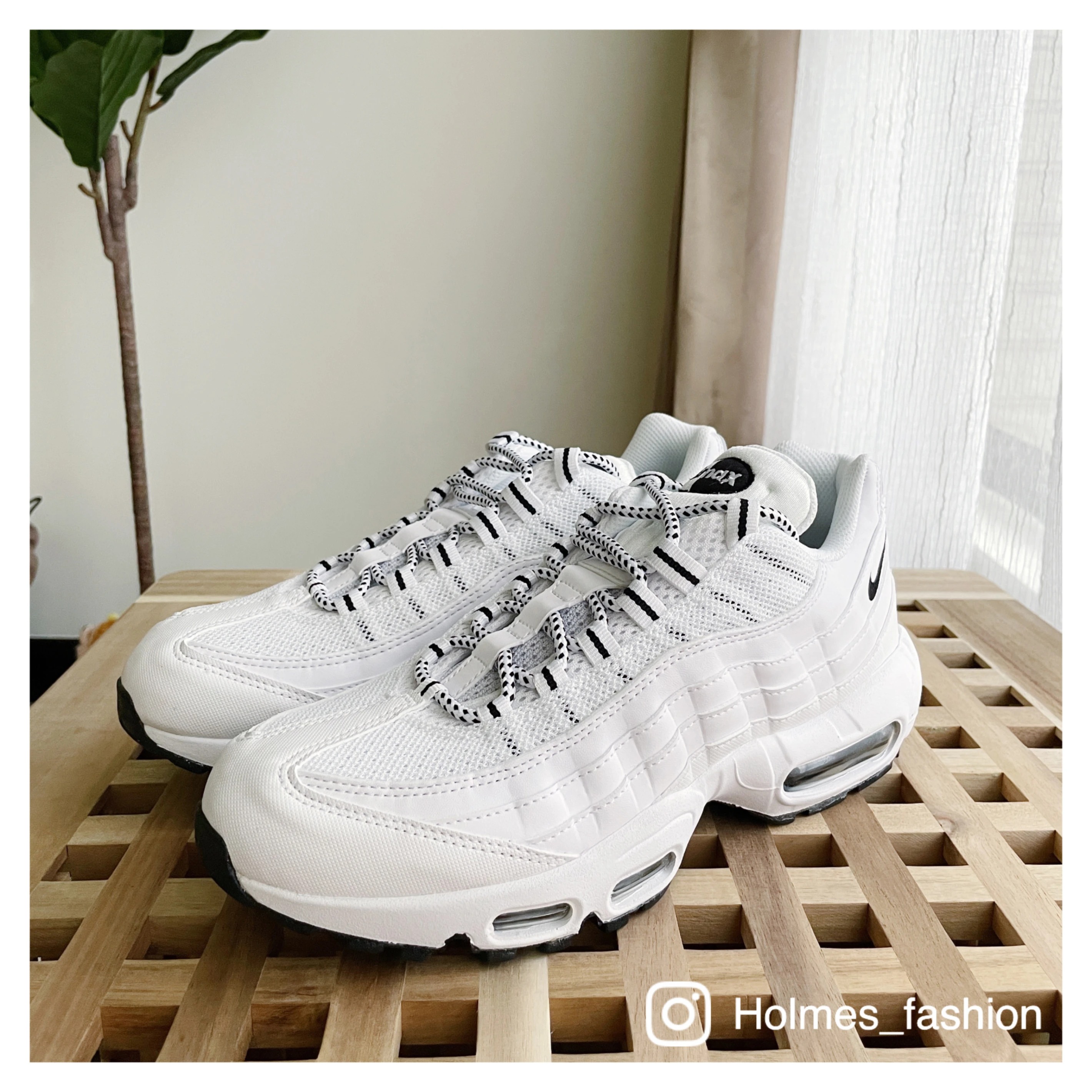 [Holmes]NIKE AIR MAX 95 609048-109 全白反光