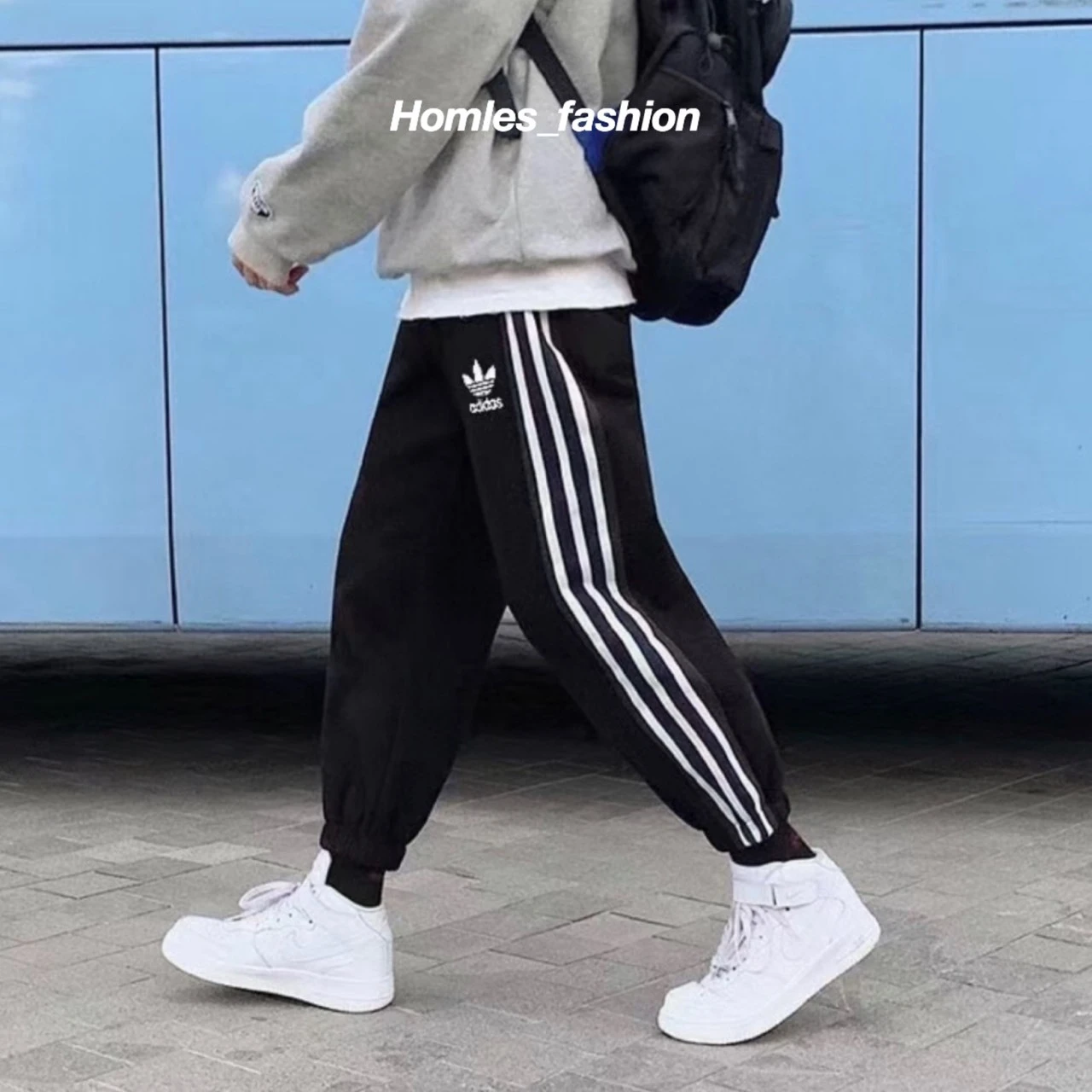 [Holmes]ADIDAS ORIGINALS 縮口 三線褲 長褲 CW1275
